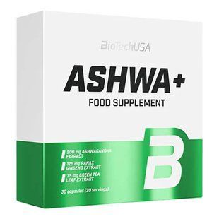 Biotech USA Ashwa+ 30 капсул BIO-53746 фото