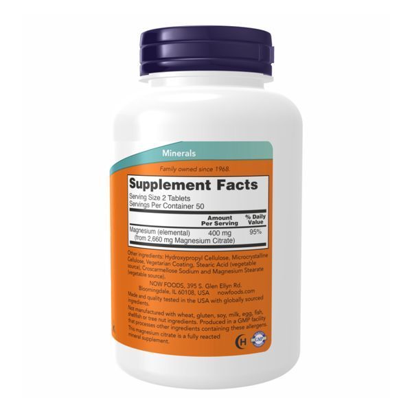 Magnesium Citrate 200mg - 250 tabs 2022-10-2364 фото
