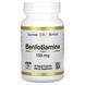 Бенфотіамін, California Gold Nutrition Benfotiamine 150 mg 30 рослинних капсул CGN-02024 фото 1