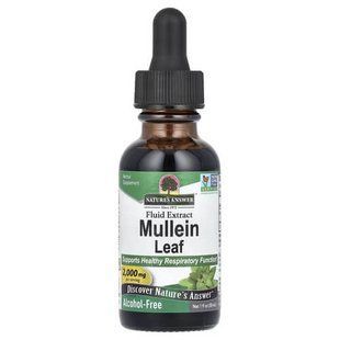 Nature's Answer Mullein Leaf 2,000 mg 30 мл NTA-00648 фото
