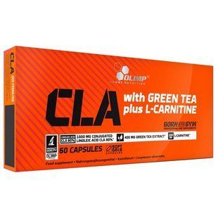 OLIMP CLA with Green Tea plus L-Carnitine Sport Edition (60 caps) 07458-01 фото