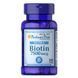 Біотин (B7), Puritan's Pride Biotin 7500 mcg 100 таб 10551 фото 1