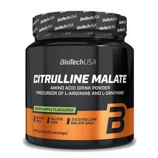 BioTech USA Citrulline Malate 300 грам, Лайм BIO-9756 фото