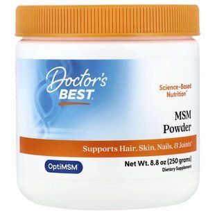 Doctor's Best MSM Powder with OptiMSM 250 грам DRB-00076 фото