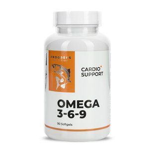 Progress Nutrition Omega 3-6-9 Cardio Support (90 sgels) 23022-01 фото
