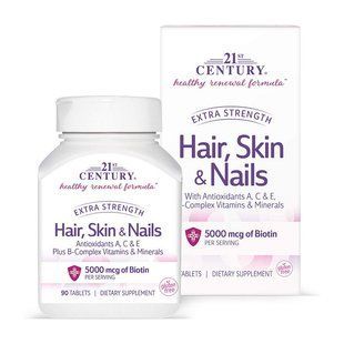 21st Century Hair, Skin & Nails (90 tabs) 11153-01 фото