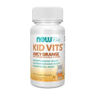 NOW Kid Vits (60 chewables, juicy orange) 24595-01 фото