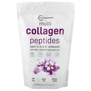 Micro Ingredients Multi Collagen Peptides 454 грам MII-16790 фото