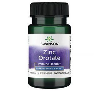 Swanson Zinc Orotate 10 mg 60 вегетаріанських капсул SWU923 фото