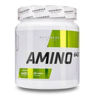 Progress Nutrition Amino 6400 300 таб. 1429 фото