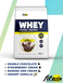 FitWin WHEY Protein + Enzymes 77% 900 грам, Подвійний шоколад FIT-0120 фото 2