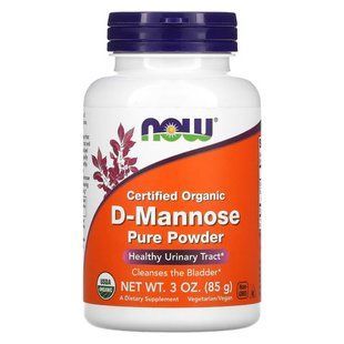 NOW D-Mannose Pure Powder 85 грам NOW-02810 фото