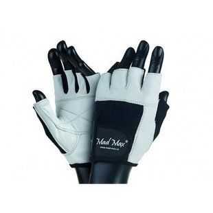 Mad Max Fitness Workout Gloves MFG-444 White-Black (S size) 00598-04 фото