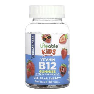 Vitamin B12 Kids Sugar Free - 60 gummies (До 01.27) 2024-11-0538 фото