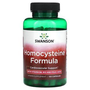 Swanson Homocysteine Formula 120 капсул SW1418 фото