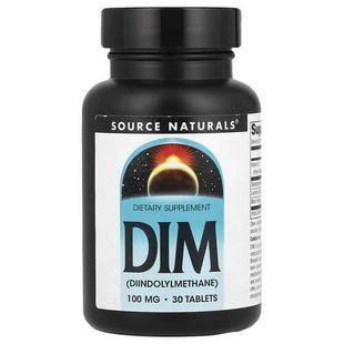 Source Naturals DIM 100 mg 30 таблеток SNS-01520 фото