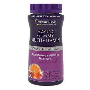 Puritan's Pride Women's Gummy Multivitamin 70 цукерок 701 фото
