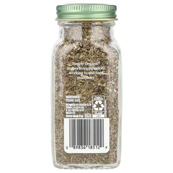 Simply Organic Basil 15 г SOG-18512 фото