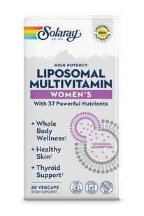 Solaray Liposomal Multivitamin Women's 60 рослинних капсул SOR-19325 фото