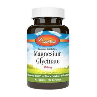 Carlson Labs Magnesium Glycinate 200 mg (90 tab) 24612-01 фото