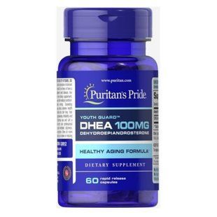 DHEA 100mg healthy aging formula - 60caps 2022-09-0199 фото