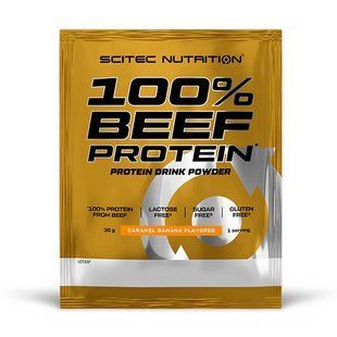 Scitec Nutrition 100% Beef Protein (30 g, cinnamon roll) 24387-02 фото