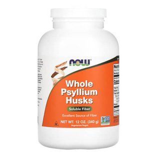 NOW Whole Psyllium Husk 340 грам NOW-05980 фото