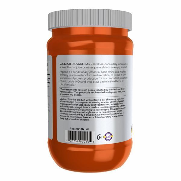 Arginine Powder Pure - 454g 2022-10-2309 фото